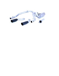 Thumbnail for Gibson 25+ Dodge Ram 3.6L Crew Cab Short Bed Cat-Back Dual Sport Exhaust - Black Ceramic Tips