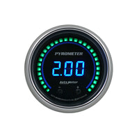 Thumbnail for Autometer 52.4mm Black Two Channel 0-2000 Degree Pyrometer (EGT) Cobalt Elite Digital Gauge