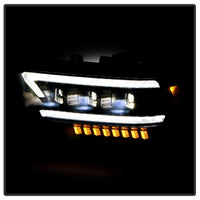 Thumbnail for Spyder 19-22 Dodge Ram 2500/3500 (Halogen Model Only) Proj. Headlights (PRO-YD-DR19HDHALAP-SEQ-BK)