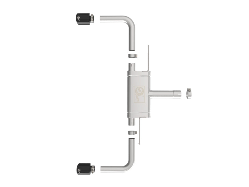 aFe MACHForce XP Exhausts Axle-Back 21-24 BMW 228i 2.0T (SS w/ Black Tips)