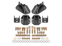 Thumbnail for BMR 64-72 GM A-Body Coilover Conversion Kit Rear Adjust Shock Mt w/o CAB - Black Hammertone