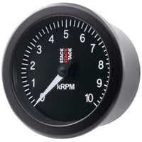 Thumbnail for Autometer Stack Sport 88mm 0-10K RPM Tachometer - Black
