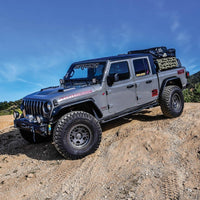 Thumbnail for Westin 20-23 Jeep Gladiator Rock Slider - Textured Black