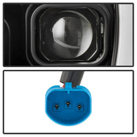 Thumbnail for Spyder Apex 05-08 Nissan Frontier High-Power LED Module Headlights - Black (PRO-YD-NF05AP-SEQGR-BK)