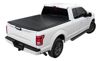 Thumbnail for Access LOMAX Tri-Fold Cover 2022 Toyota Tundra 5Ft./6in. Bed w/ deck rail - Matte Black