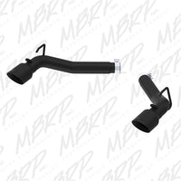 Thumbnail for MBRP 2010-2015 Chevrolet Camaro V8 6.2L 3in Black Coated Axle Back Muffler Delete