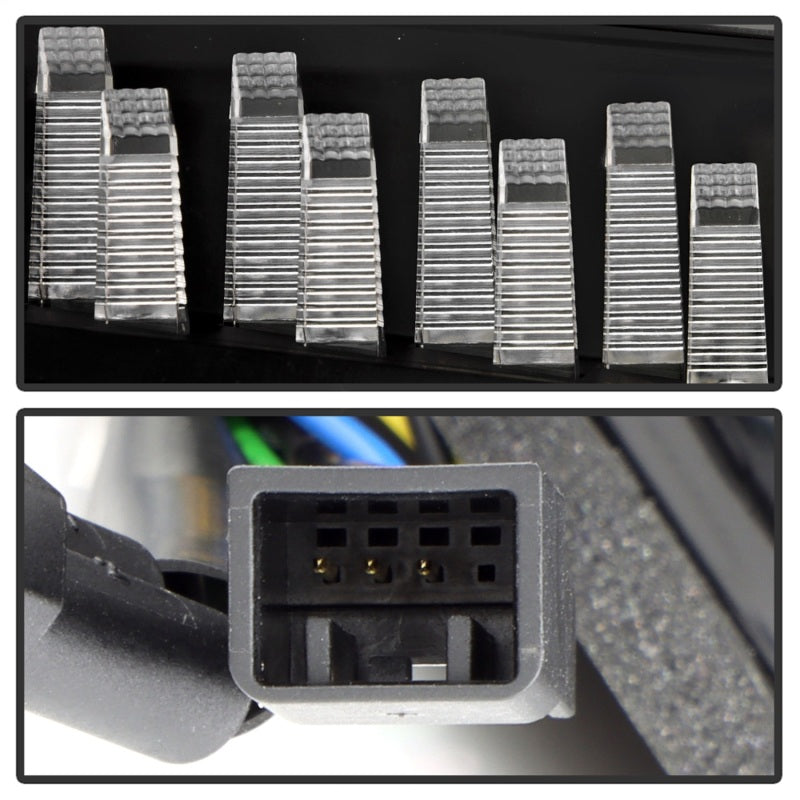 Spyder Apex 22-24 Honda Civic 5-Door LED Tail Lights - Black (ALT-YD-HC225DAP-SEQGR-BK)