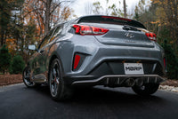 Thumbnail for 2019+ MBRP Hyundai Veloster Turbo Cat Back - T304 Stainless - Carbon Fiber Tip