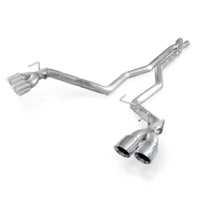 Thumbnail for Stainless Works 2012-15 Camaro ZL1 6.2L 3in Catback Dual Chambered Exhaust X-Pipe Resonator Deletes