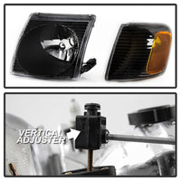 Thumbnail for xTune 01-03 Ford Explorer Sport 4pc OEM Style Headlights w/Corner - Black (HD-JH-FEXP01-ST-BK)