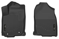 Thumbnail for Husky Liners 13-17 Toyota RAV4 Black Front Floor Liners
