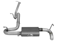 Thumbnail for aFe Scorpion Exhaust System Cat Back 2.5in Aluminized Hi-Tuck 07-18 Jeep Wrangler JK V6 3.6/3.8L