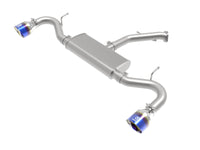 Thumbnail for aFe Takeda 2.5in 409 SS Axle-Back Exhaust System Blue Flame 18-20 Hyundai Elantra GT L4-1.6L(t)