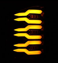 Thumbnail for AlphaRex 07-13 Chevrolet Silverado 1500 (Ex. Hybrid Models) LUXX-Series LED Tail Lights Alpha-Black