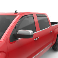 Thumbnail for EGR 14+ Chev Silverado/GMC Sierra Dbl Cab In-Channel Window Visors - Set of 4 - Matte (571675)