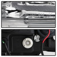 Thumbnail for Spyder 16-18 Honda Civic 4Dr w/LED Seq Turn Sig Lights Proj Headlight - Chrome - PRO-YD-HC16-SEQ-C