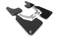 Thumbnail for Rally Armor 22-24 Hyundai Ioniq 5 Black UR Mud Flap Silver Battery Logo