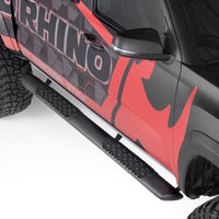 Thumbnail for Go Rhino V-Series V3 Side Step - Universal 87in. (Fits 4DR) - Tex. Blk