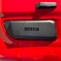 Thumbnail for Westin 18-20 Jeep Wrangler JL 2dr LED Hood Scoops - Textured Black