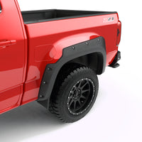 Thumbnail for EGR 15-22 Chevrolet Colorado Bolt-On Style Fender Flares - Set - Black