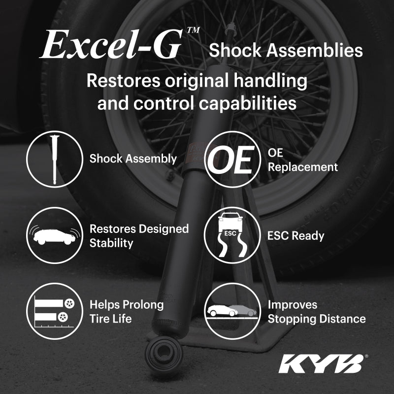 KYB 13-19 Cadillac ATS (Exc. Elect. Susp.) Excel-G Shock Assembly - Rear Right