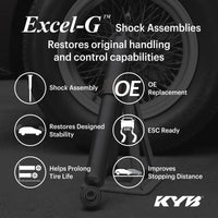 Thumbnail for KYB 13-19 Cadillac ATS (Exc. Elect. Susp.) Excel-G Shock Assembly - Rear Right