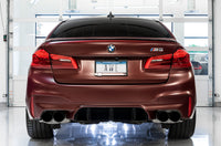 Thumbnail for AWE Tuning 18-19 BMW M5 (F90) 4.4T AWD SwitchPath Axle-back Exhaust - Diamond Black Tips