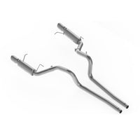 Thumbnail for MBRP 11-14 Ford Mustang GT 5.0L Dual Split Rear Race Version AL 3in Cat Back Exhaust System