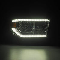 Thumbnail for AlphaRex 07-13 Toyota Tundra / 08-17 Sequoia NOVA LED Proj HL Chrome w/Actv Light Seq. Sig + DRL