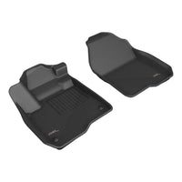 Thumbnail for 3D MAXpider 2023+ Honda CR-V Kagu 1st Row Floormat - Black