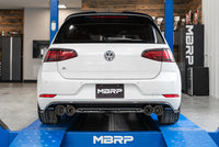 Thumbnail for MBRP 15-19 VW Golf R 3in Cat Back Single Exit Exhaust Pro Series w/ Valve Delete - T304