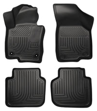 Thumbnail for Husky Liners 2012 Volkswagen Passat WeatherBeater Combo Black Floor Liners