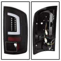 Thumbnail for Spyder 03-06 Dodge Ram 2500/3500 V3 Light Bar LED Tail Light - Black (ALT-YD-DRAM02V3-LBLED-BK)