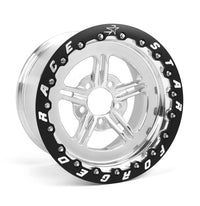 Thumbnail for Race Star 63 Pro Forged 15x10 SBL Sportsman 5x4.75 BC / 4.00in. BS Wheel - Polished