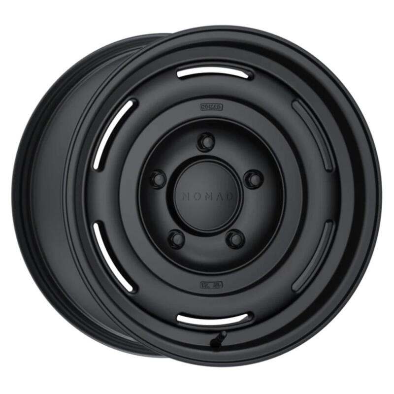 Nomad N504SB Field 16x7in / 6X139.7 BP / -12mm Offset / 107.95mm Bore - Satin Black