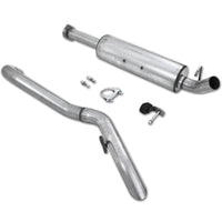 Thumbnail for MBRP 04-06 Jeep Wrangler (TJ) Unlimited 4 0L I-6 Cat Back Single Aluminized Exhaust