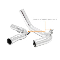 Thumbnail for Mishimoto 22+ Volkswagen GTI MK8 (MQB) Intercooler Pipe Kit Polished