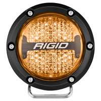 Thumbnail for Rigid Industries 360-Series 4in LED Off-Road Diffused Beam - RGBW Backlight (Pair)