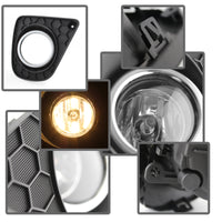 Thumbnail for Spyder Honda Accord 2013-2015 2Dr OEM Fog Lights W/Switch- Clear FL-HA2013-2D-C