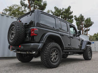 Thumbnail for aFe 21-22 Jeep Wrangler JL Vulcan Series Stainless Steel Cat-Back Exhaust System