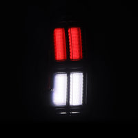 Thumbnail for AlphaRex 05-15 Toyota Tacoma NOVA Prismatic LED Tail Lights - Alpha-Black