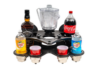 Thumbnail for SeaSucker Double Decker Party Barge Portable Bar - Black