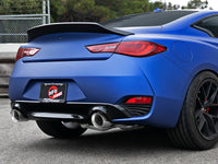 Thumbnail for aFe POWER Takeda 2.5in 304 SS Axle-Back Exhaust w/ Polished Tips 17-19 Infiniti Q60 V6-3.0L (tt)