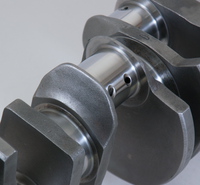 Thumbnail for Eagle Pontiac 400 Small Block Standard Cast Steel Crankshaft - Internal Balance