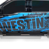 Thumbnail for Westin 15-25 Ford F-150 SuperCrew / 17-25 F-250/350 CC AT6 Running Boards - Black