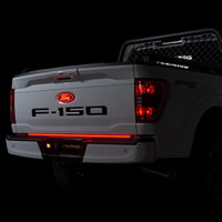 Thumbnail for Putco 23-24 Ford SuperDuty F-250/F-350/F-450 60In Freedom Blade Tailgate Bars w/ Halogen Taillamps
