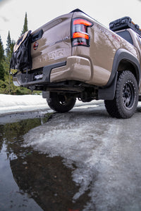 Thumbnail for MBRP 22-23 Nissan Frontier 3.8L 3in Tip 3in Cat Back Turndown Exit Street Profile - T304