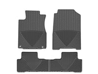 Thumbnail for WeatherTech Rear Rubber Mats - Black