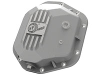 Thumbnail for aFe 97-18 Jeep Wrangler TJ/JK Dana 44 Street Series Differential Cover w/ Machined Fins - Raw