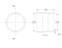 Thumbnail for aFe POWER Universal Products Coupler Kit (3-1/4 x 3)in ID x 3in L - Black